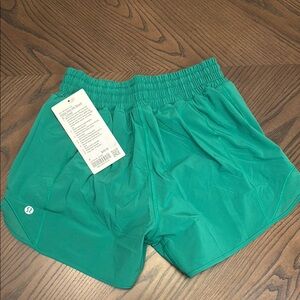 NWT Lululemon athletica Green Women's Athletic Shorts